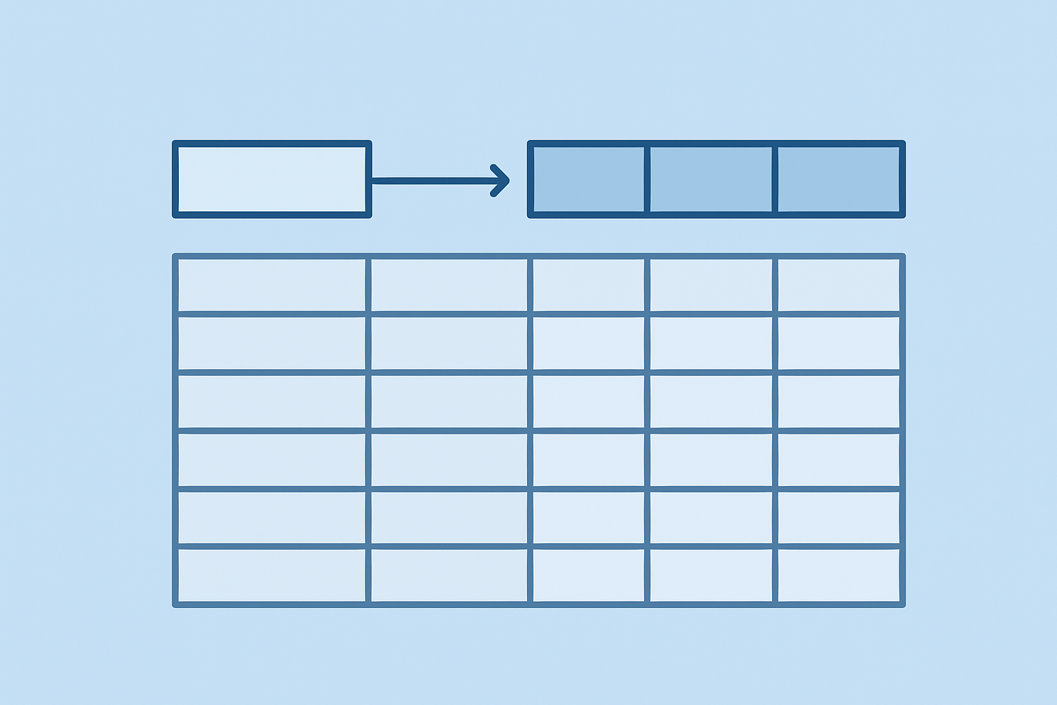 XLOOKUPが複数列を一度に返すイメージ図